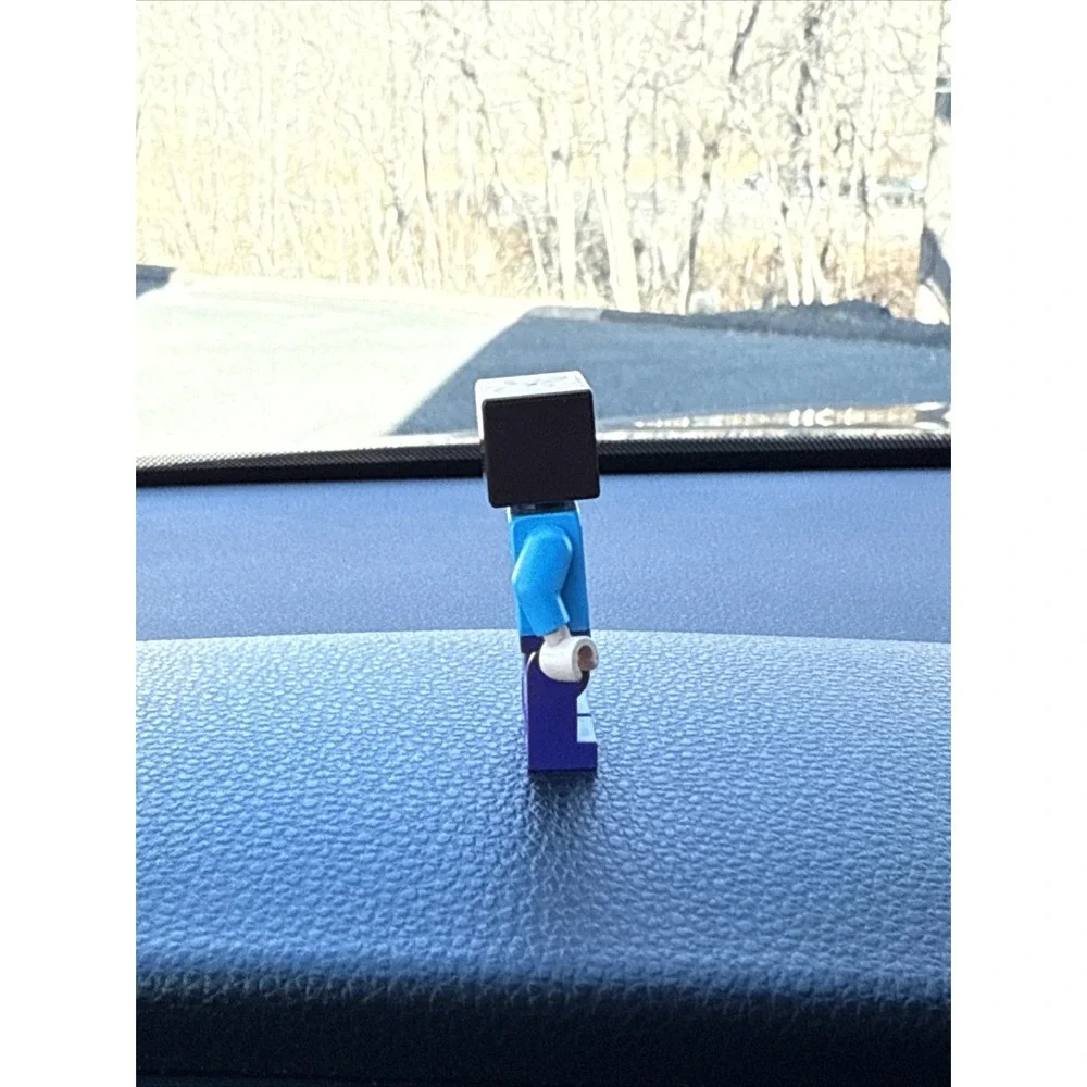 LEGO STEVE Dark Purple Legs Minecraft‎ Minifigure min009